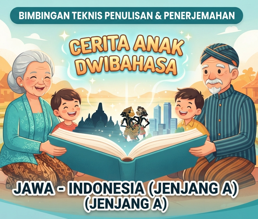 Bimbingan Teknis Penulisan dan Penerjemahan Cerita Anak Dwibahasa Jawa–Indonesia Jenjang A